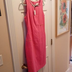 Calvin Klein shell dress, azalea as 10